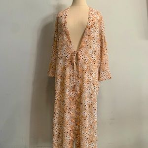 Flower Print Long Sleeve Kimono ✨